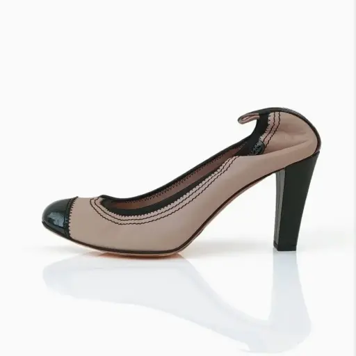 [N21-P1] Chanel - Escarpins Bicolores - 38